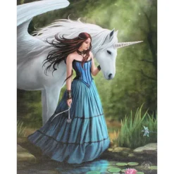 Something Different Anne Stokes Enchanted Pool Unicorn Picture
