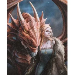 Something Different Anne Stokes Friend or Foe Dragon Picture