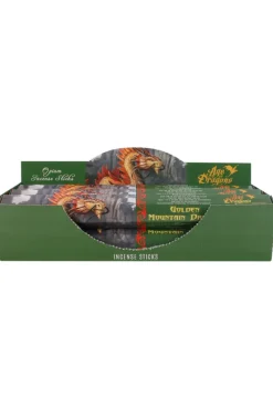 Something Different Anne Stokes Golden Mountain Dragon Incense Sticks