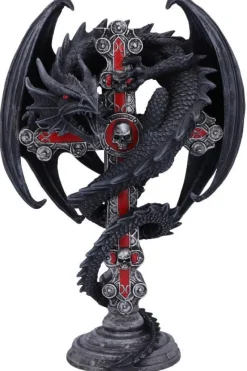 Nemesis Now Anne Stokes Gothic Guardian Candle Holder