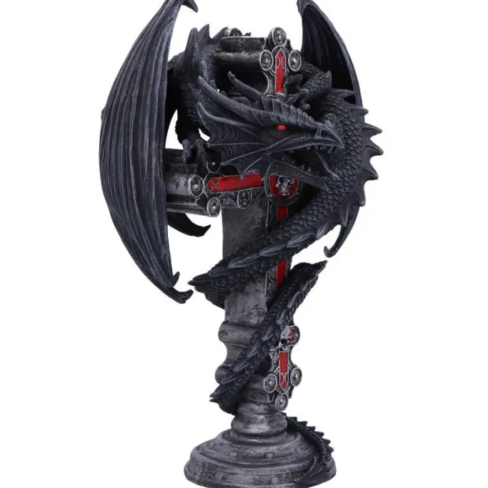 Nemesis Now Anne Stokes Gothic Guardian Candle Holder