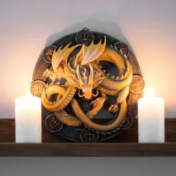 Something Different Anne Stokes Imbolc Dragon Wall Plaque
