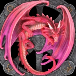 Something Different Anne Stokes Lammas Dragon Wall Plaque