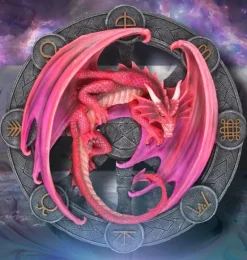 Something Different Anne Stokes Lammas Dragon Wall Plaque