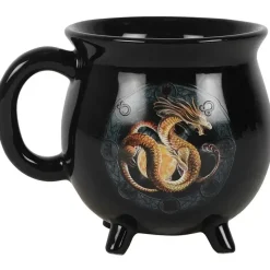 Something Different Anne Stokes Litha Colour Changing Cauldron Mug