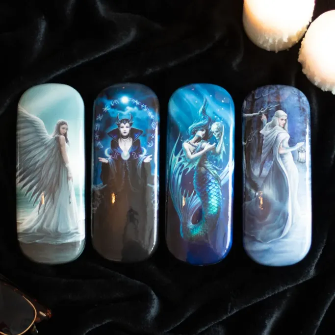 Something Different Anne Stokes Moon Witch Glasses Case