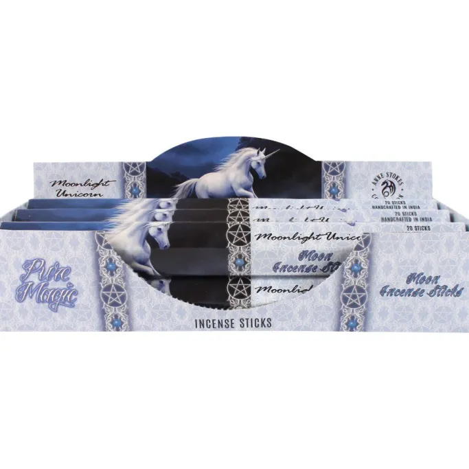 Something Different Anne Stokes Moonlight Unicorn Incense Sticks