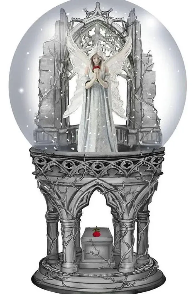 Nemesis Now Anne Stokes Only Love Remains Snow Globe