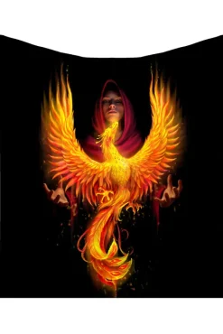 Nemesis Now Anne Stokes Phoenix Rising Throw