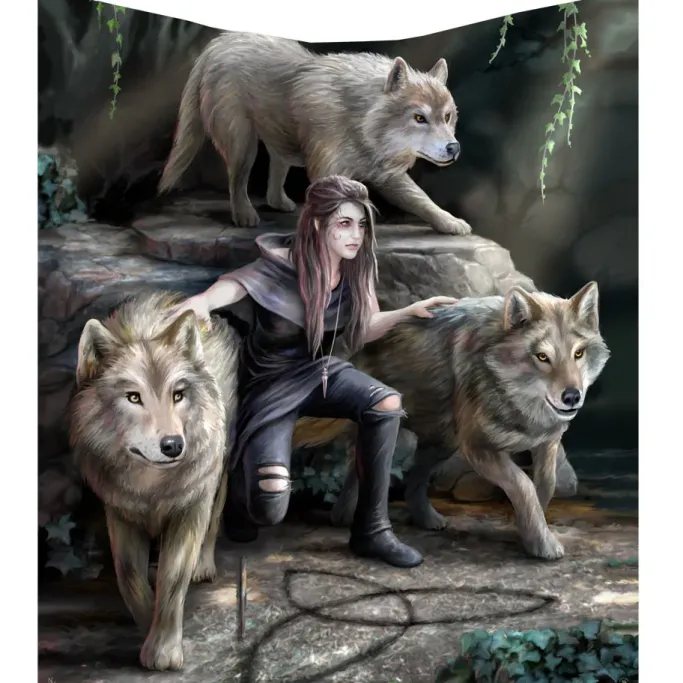 Nemesis Now Anne Stokes Power of Three Throw