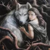 Something Different Anne Stokes Soul Bond Wall Picture