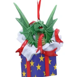 Nemesis Now Anne Stokes Surprise Gift Christmas Tree Decoration