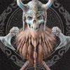 Something Different Anne Stokes Viking Skull Picture