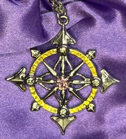 Mystic Kabbalah Archangel Compass Necklace