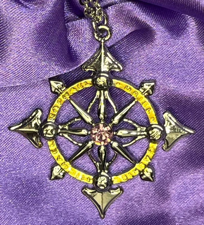 Mystic Kabbalah Archangel Compass Necklace