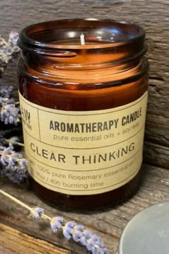 Ancient Wisdom Aromatherapy Candle Clear Thinking