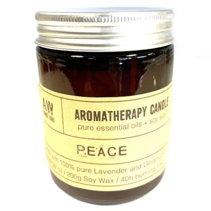 Ancient Wisdom Aromatherapy Candle Peace