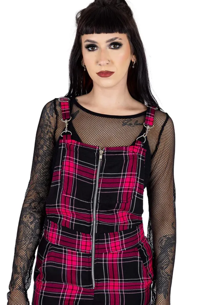 Innocent Clothing Asha Dungarees Dark Pink