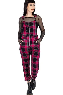 Innocent Clothing Asha Dungarees Dark Pink