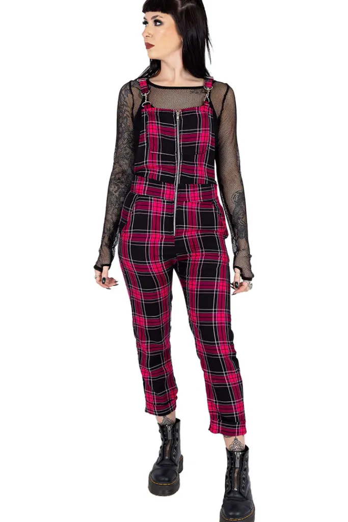 Innocent Clothing Asha Dungarees Dark Pink