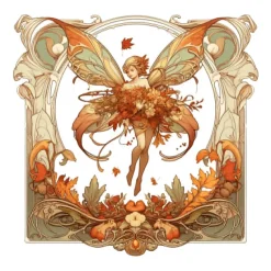 Oakhart Industries Autumn Fairy Mug Art043