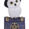Nemesis Now Avian Spell Owl Figurine Blue
