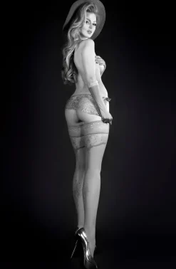 Ballerina 550 Hold Ups Grey