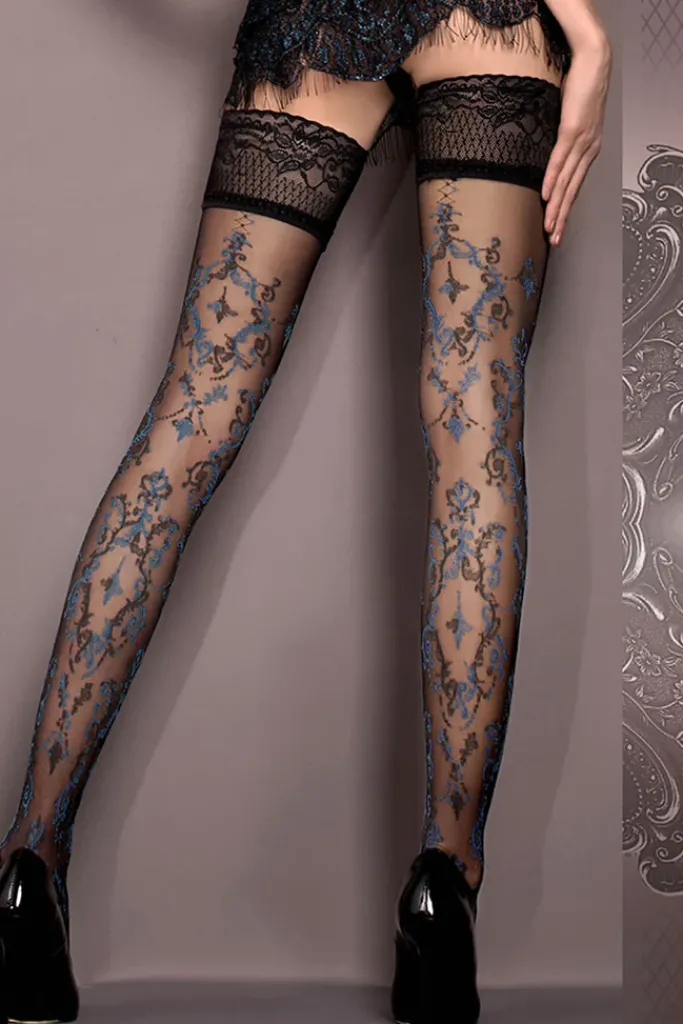 Ballerina 416 Hold Ups Stockings Black