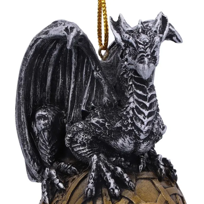 Nemesis Now Balthazar Festive Hanging Dragon Ornament