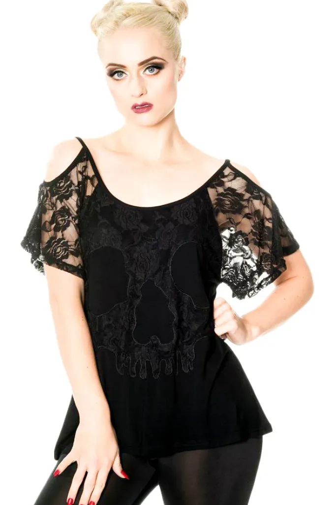 Banned Aura Top Black (S, M)