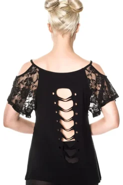Banned Aura Top Black (S, M)