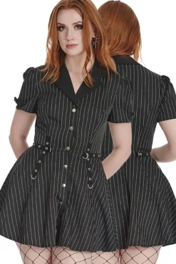 Banned Black Core Button Up Dress