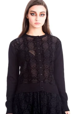 Banned Circle Flock Cardigan