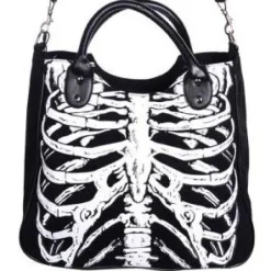 Banned Glow in the Dark Ribcage Bag