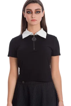 Banned Haunted Doll Collar Top
