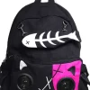 Banned Kitty Speaker Backpack Black/Pink