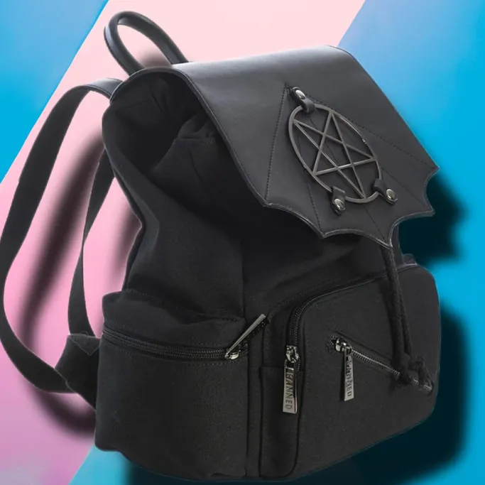 Banned Moloch Pentagram Backpack
