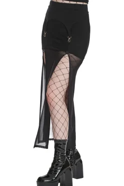 Banned Moody Melody Slit Skirt