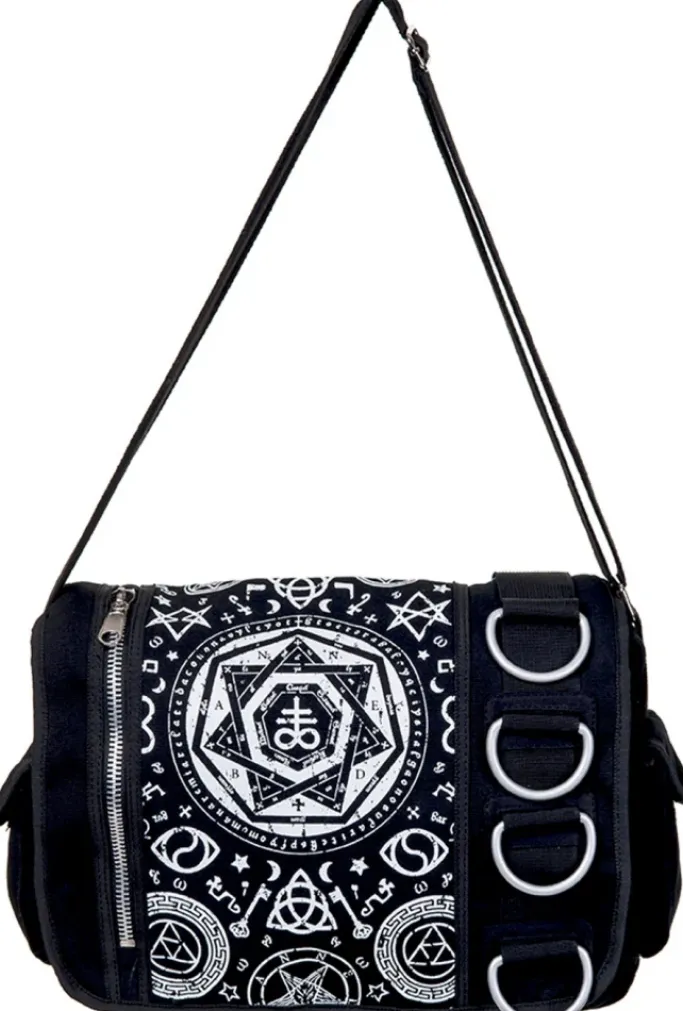 Banned Pentagram Messenger Bag