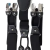 Banned Rockabilly Braces Black