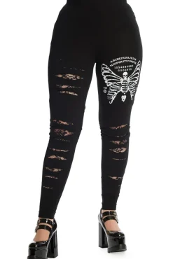 Banned Skeleton Butterfly Leggings