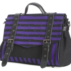 Banned Spooky Nightwalks Messenger Bag Purple