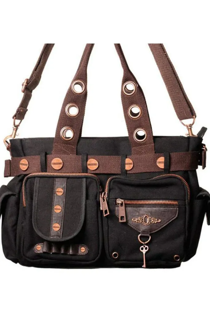 Banned Steampunk Shoulder Bag