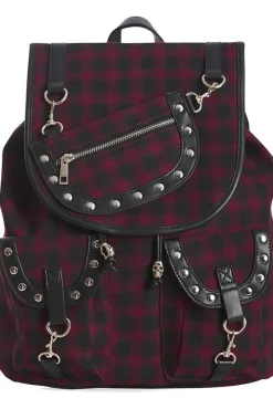 Banned Yamy Backpack Burgundy