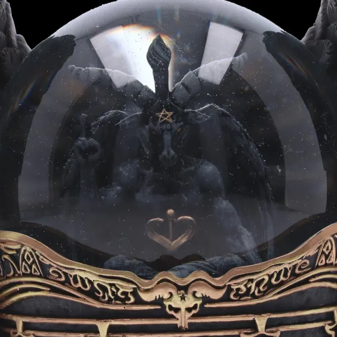 Nemesis Now Baphomet Antiquity Snow Globe