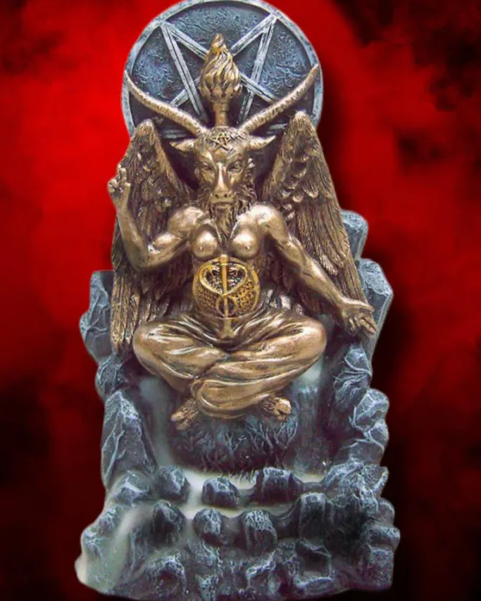 Nemesis Now Baphomet Backflow Incense Burner