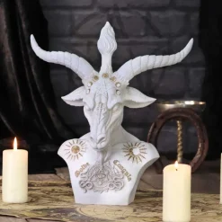 Nemesis Now Baphomet Bust White