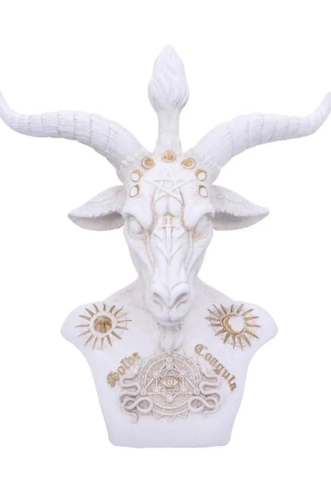 Nemesis Now Baphomet Bust White