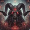 Oakhart Industries Baphomet Coaster Art049