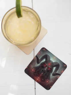 Oakhart Industries Baphomet Coaster Art049
